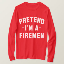 Camiseta Fingir que sou Dia de as Bruxas engraçado de Bombe