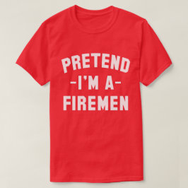 Camiseta Fingir que sou Dia de as Bruxas engraçado de Bombe