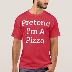 Camiseta Fingir que sou Dia de as Bruxas engraçado de festa