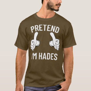 Camiseta Fingir que sou Grego de Feira de Hades Halloween