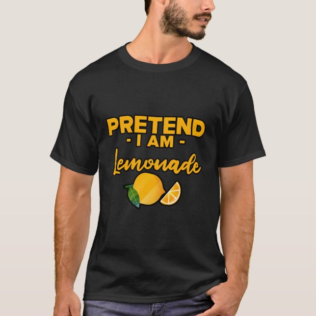 Camiseta Fingir Que Sou Limonada (Frente)