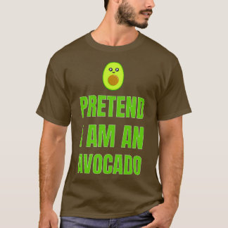 Camiseta Fingir que sou um abacado 1