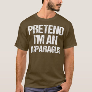 Camiseta Fingir que sou um Aspargo, Fodora Engraçada e Preg