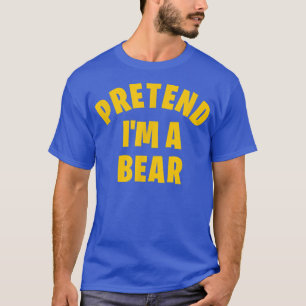 Camiseta Fingir que sou um Bear Engraçado, Fodora de Hallow