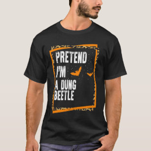 Camiseta Fingir que sou um Besouro de estrume, custo de Hal
