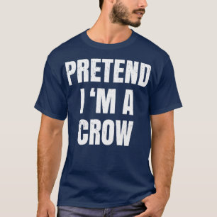 Camiseta Fingir que sou um cromo, preguiçoso e preguiçoso.