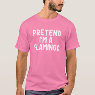 Camiseta Fingir que sou um Dia de as Bruxas engraçado de fa