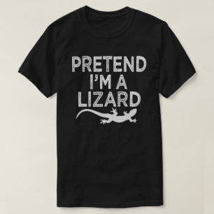 Camiseta Fingir que sou um Dia de as Bruxas engraçado de L
