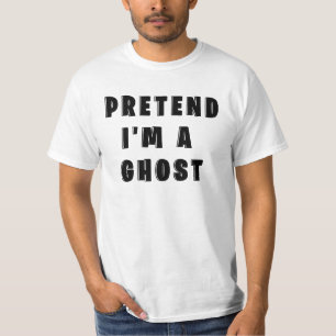 Camiseta Fingir que sou um fantasma