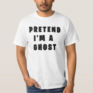 Camiseta Fingir que sou um fantasma