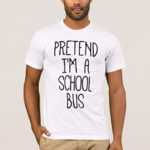 Fingir que sou um ônibus escolar Halloween engraça