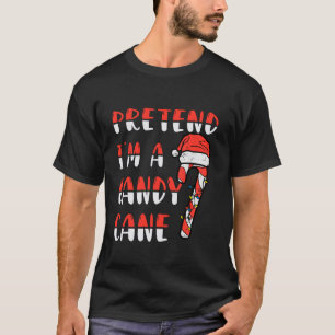 Camiseta Fingir que sou um Papai noel de Candy Kids Cand de