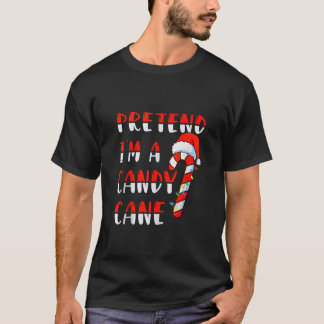 Camiseta Fingir que sou um Papai noel de Candy Kids Cand de