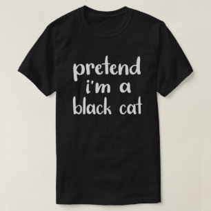 Camiseta Fingir que sou um Par de Figurino do Dia das Bruxa
