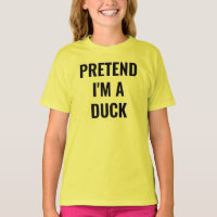 Fingir que sou um Pato de Dia das Bruxas