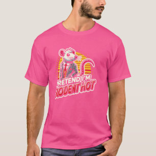 Camiseta Fingir que sou um Rato ou Roedor, um Hallowe Engra