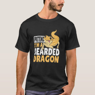 Camiseta Fingir que sou um representante entusiasta do Drag