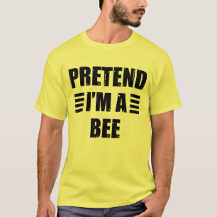 Camiseta Fingir Que Sou Um Roubo De Abelha Que É Preguiçoso