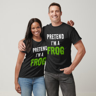CAMISETA FINGIR QUE SOU UM SAPO