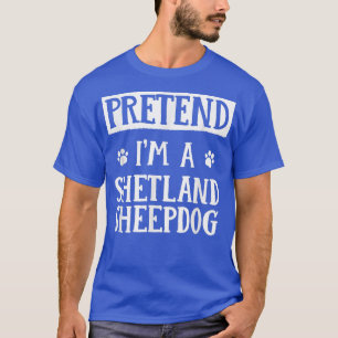 Camiseta Fingir que sou um Shepdog Halloween Outfit S