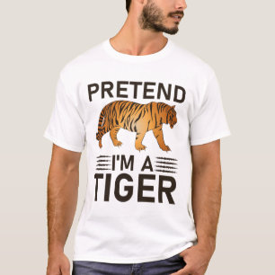 Camiseta Fingir que sou um Tigre