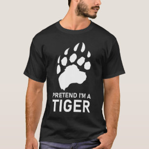Camiseta Fingir que sou um Tigre