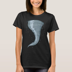 Camiseta Fingir que sou um Tornado Twister Scary Weather Hu