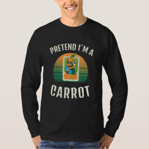 Camiseta Fingir Que Sou Um Traje De Vegan Halloween