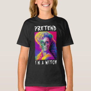 CAMISETA FINGIR QUE SOU UMA BRINCADEIRA MODERNA E ENGRAÇADA