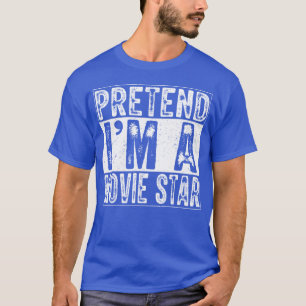 Camiseta Fingir que sou uma família de estrelas de cinema n