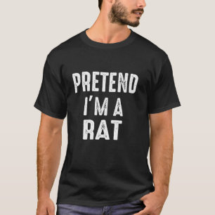 Camiseta Fingir que sou uma família de ratos que bate no Ha