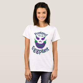 Camiseta Fingir que sou uma fantasia de Halloween de bering