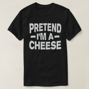 Camiseta Fingir que sou uma fantasia de Halloween Engraçad