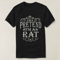 Fingir que sou uma fantasia de Halloween Rat Easy