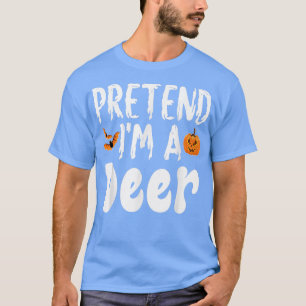 Camiseta Fingir Que Sou Uma Festa De Costume De Dia Das Bru