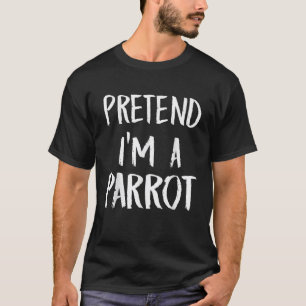 Camiseta Fingir que sou uma Festa de Dia de as Bruxas engra