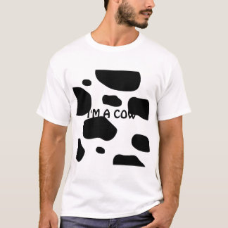 Camiseta Fingir Que Sou Uma VACA