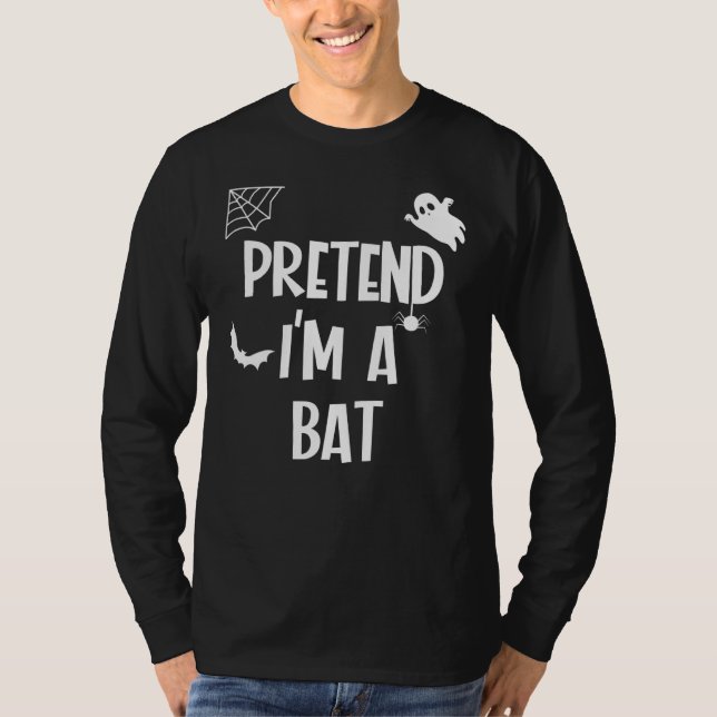 Camiseta Fingir Um Bat (Frente)