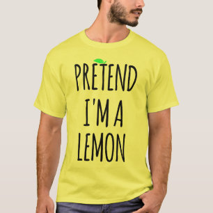 Camiseta Finja que sou Lemon - Fantasia Divertida