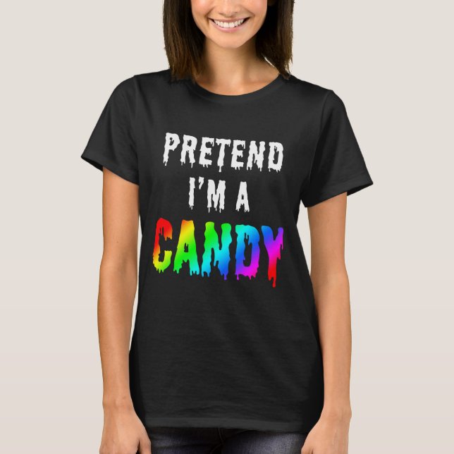 CAMISETA FINJA QUE SOU UM DOCE (Frente)
