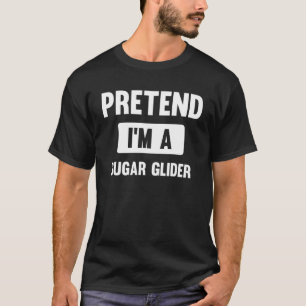 Camiseta Finja que sou um fantasma de Halloween de Glider d
