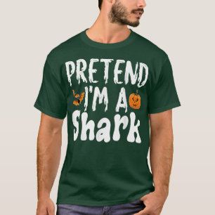 Camiseta Finja Que Sou Uma Festa De Figurino De Halloween D