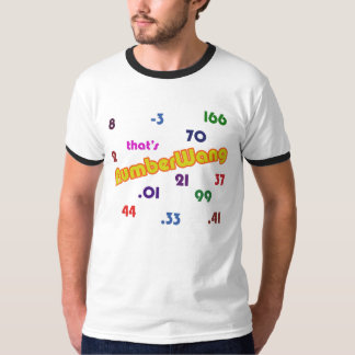 Camiseta Fink inoperante Numberwang