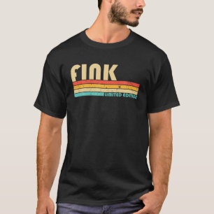 Camiseta FINK Surname Funny Retro Vintage 80S 90S Aniversá