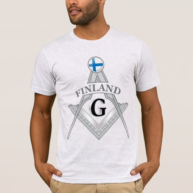 Camiseta Finland freemasonry sign (Frente)