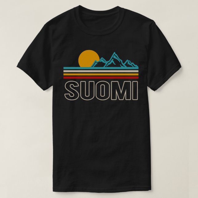 Camiseta finland suomi (Frente do Design)