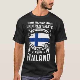 Camiseta Finlandês Finlândia Para Mulheres Sisu Lapland Kid