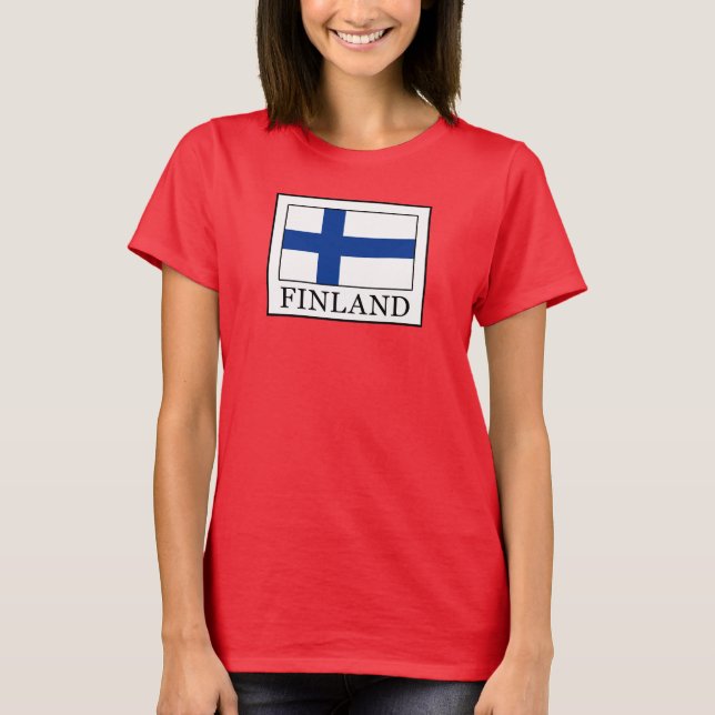 Camiseta Finlândia (Frente)