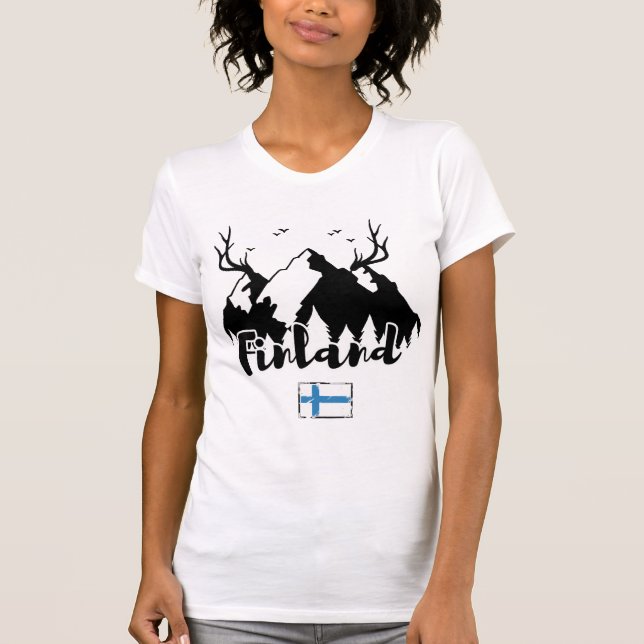 Camiseta Finlândia (Frente)