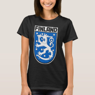 Camiseta Finlândia Bandeira Finn Finn Suomi Sisu Souvenir V